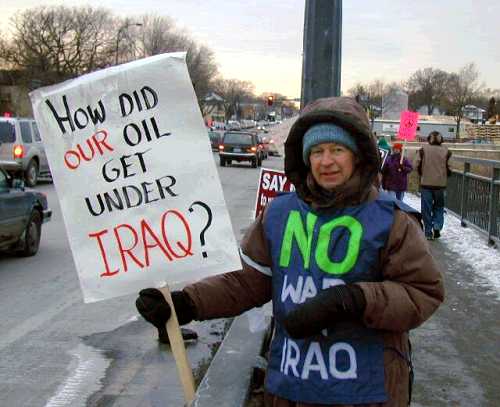 How comes our oil under Irak's soil?